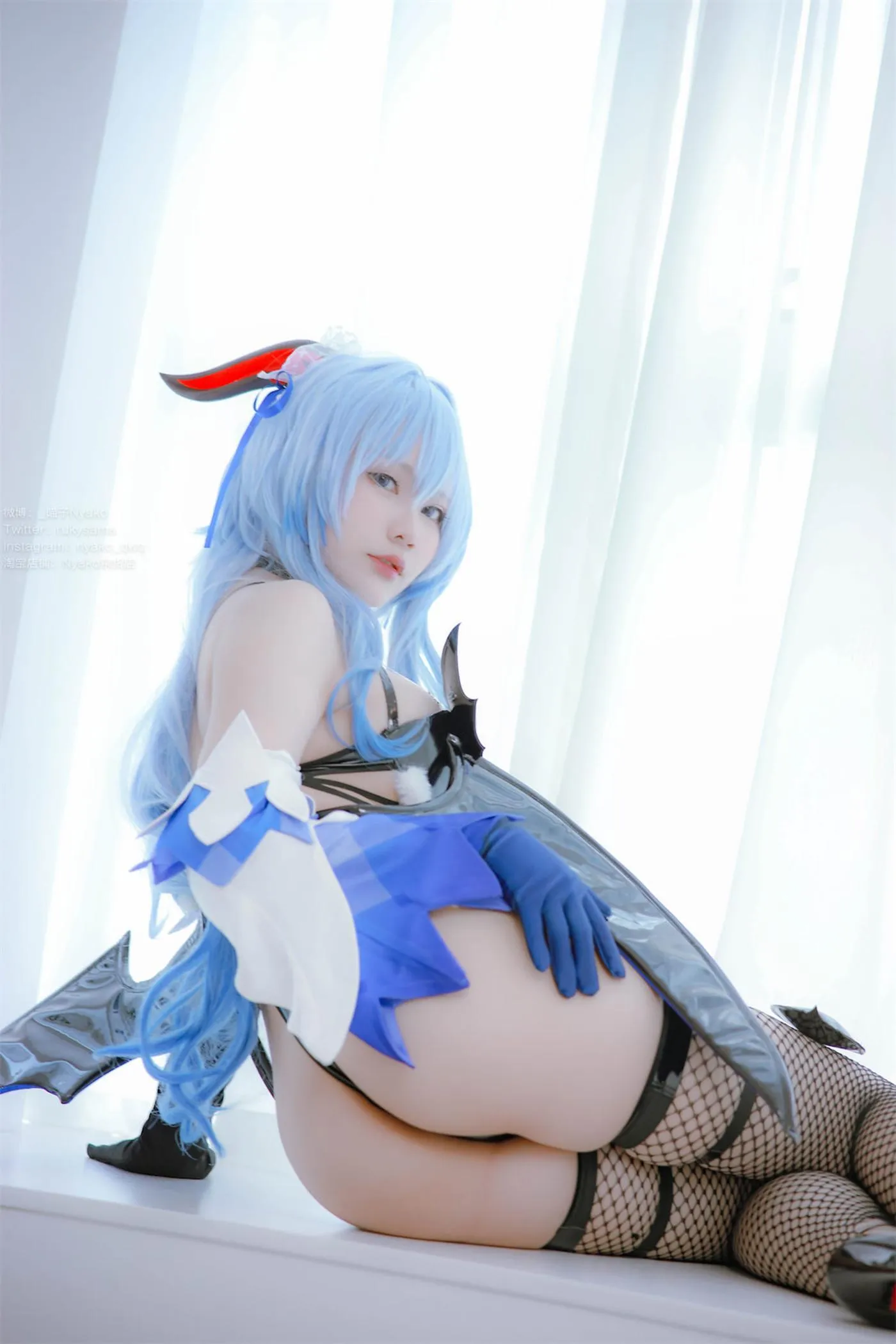 Nyako喵子 – NO.42 原神 甘雨魅魔 [76P]插图2